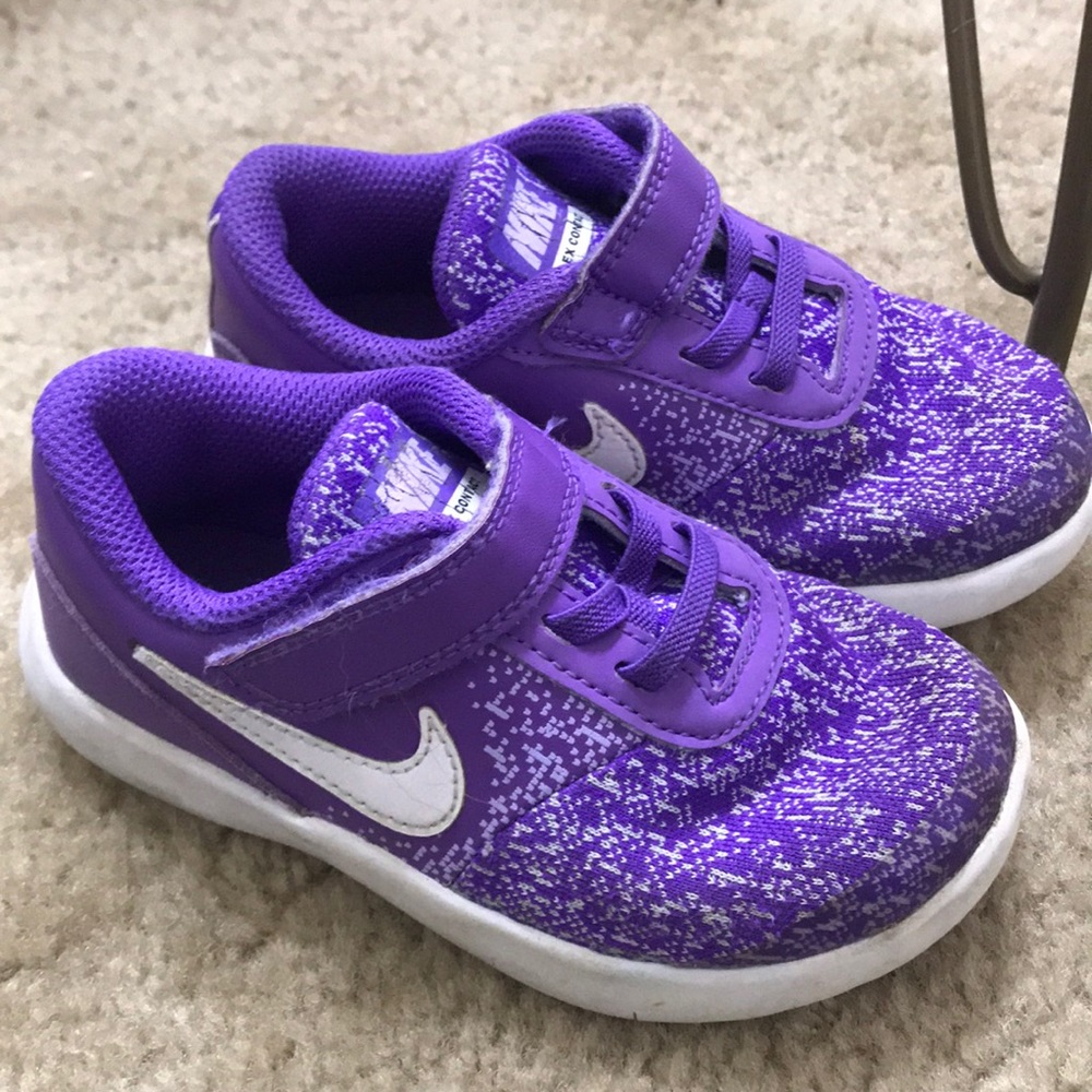 Girls 9C Purple Nike Sneakers